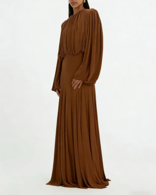 שמלת מקסי-מאדן