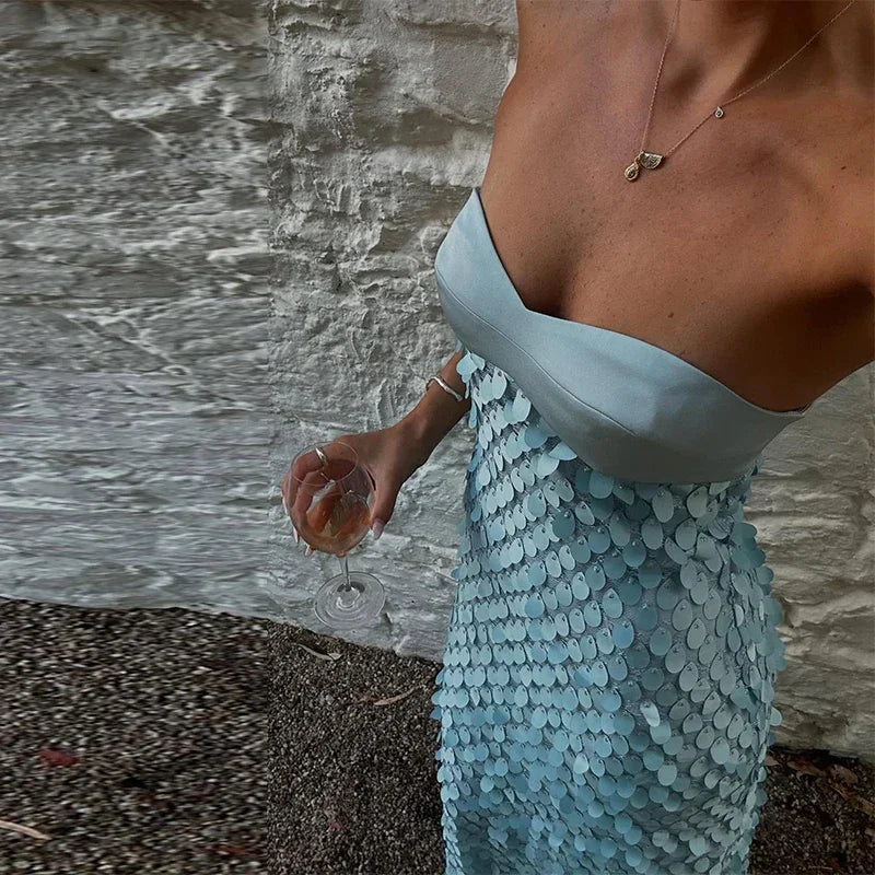 שמלת סטרפלס-אמילי