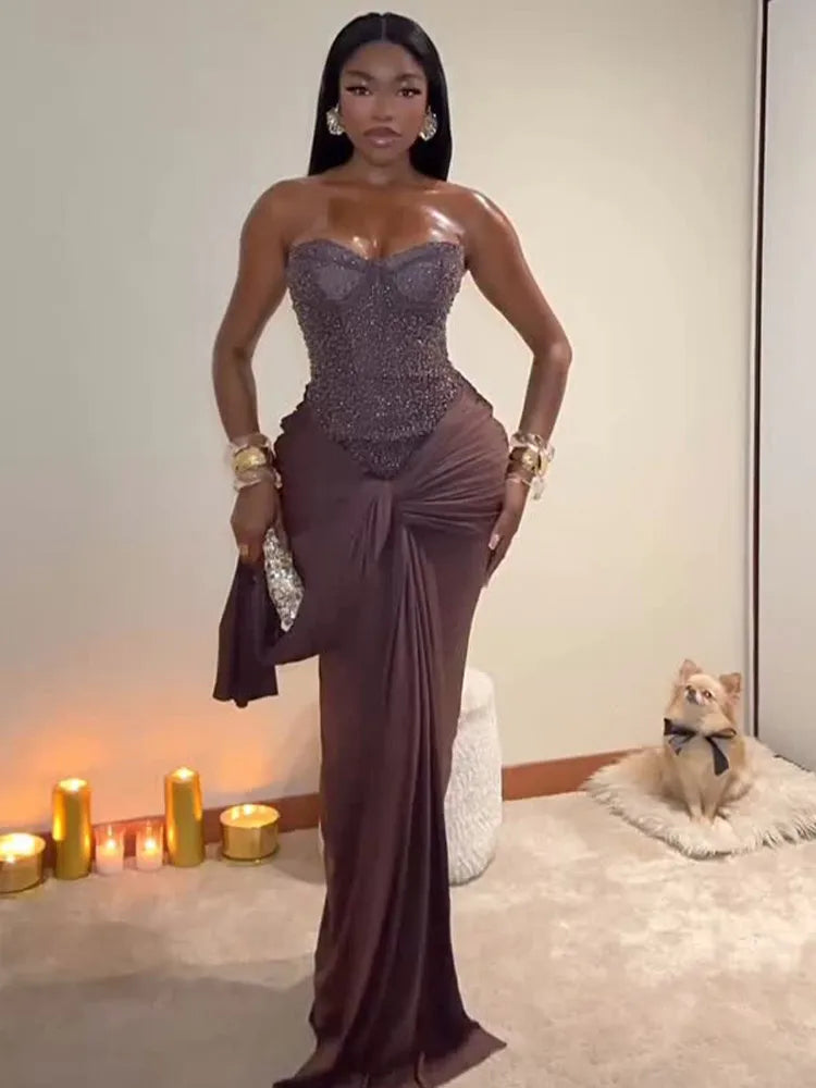 שמלת מקסי-יעל