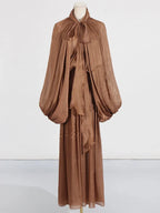 שמלת מקסי-נינה