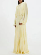 שמלת מקסי-מאדן