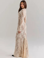 שמלת תחרה-סולנה