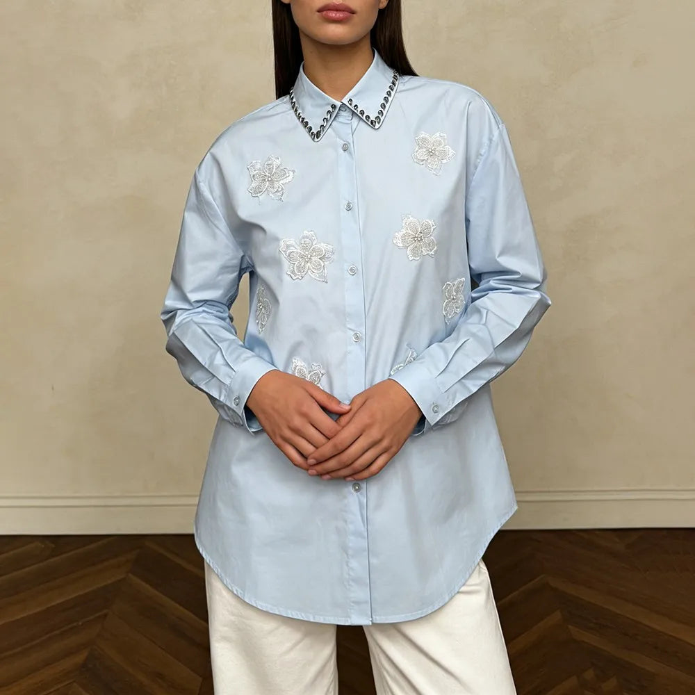 חולצה מכופתרת-אוטם