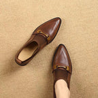 Ami - נעלי מוקסין עקב דגם