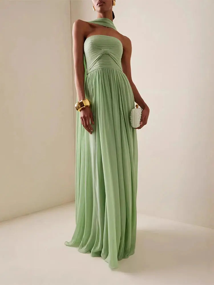 שמלת מקסי-מאי