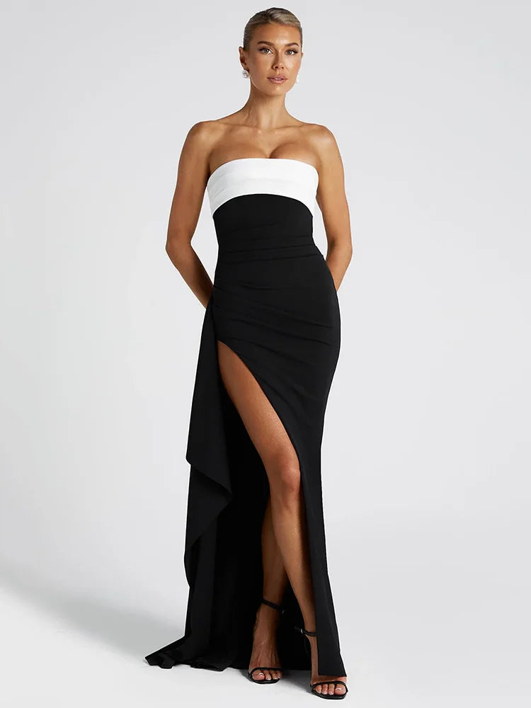 שמלת מקסי-נטלי