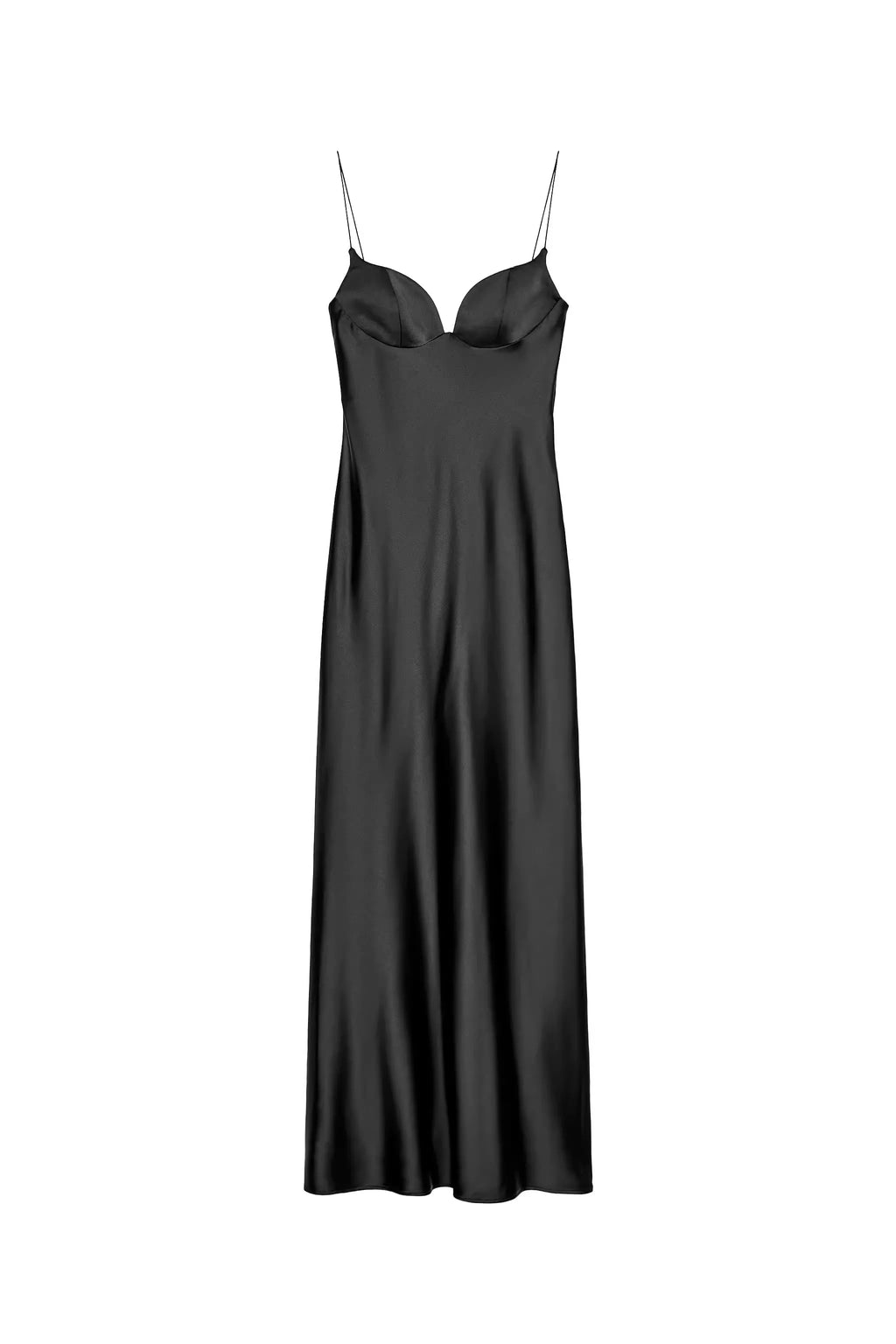 שמלת סאטן-נעם